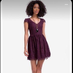 Lacy Open Back Dress